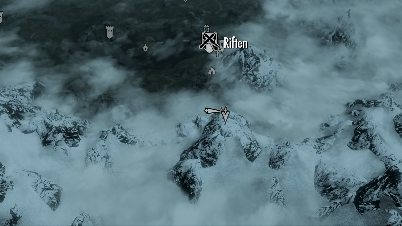 Skyrim: Locating the Word of Power at Lost Tongue Overlook.