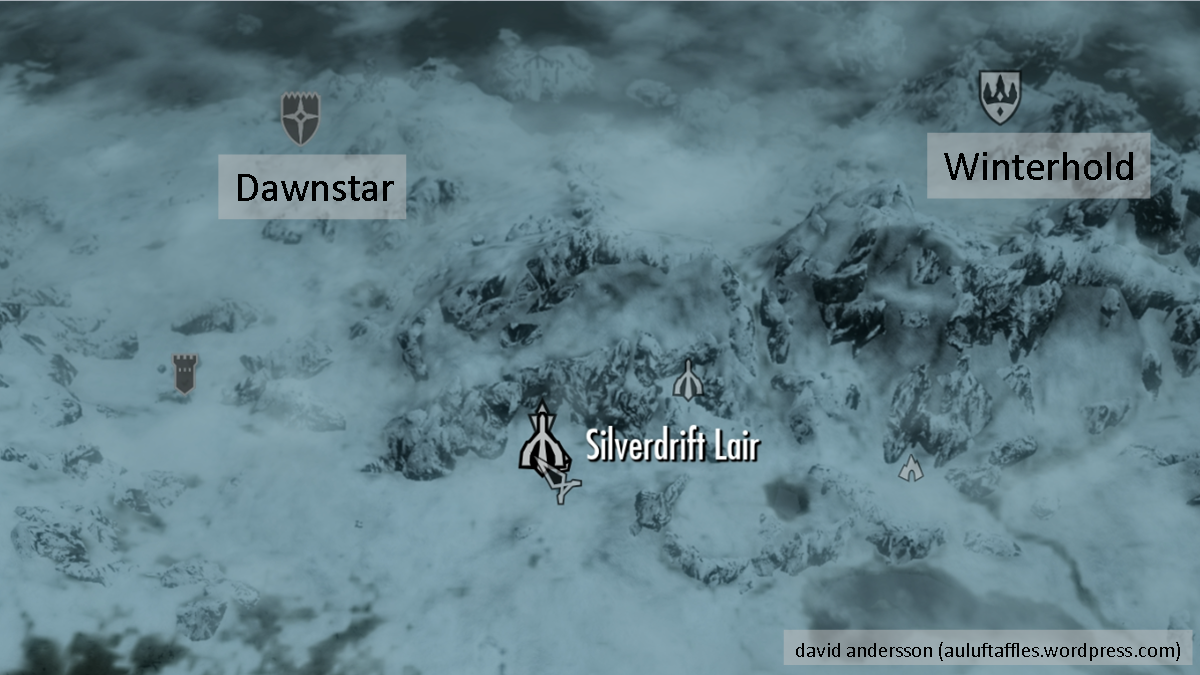 Skyrim: Silverdrift Liar (Word of Power: Defeat of the Disarm Shout) .